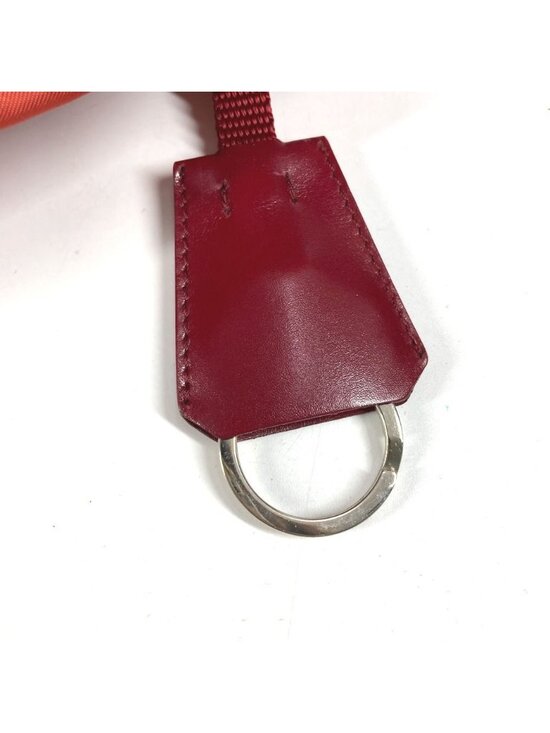 Prada Backpack Sac Triangle Logo Nylon Red main image 9